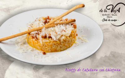 Risotto de Calabaza con Chistorra